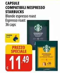 Starbucks - Capsule Compatibili Nespresso Starbucks - Capsule Compatibili Nespresso
