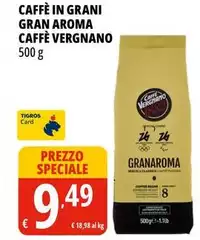 Caffè vergnano - Caffè In Grani Gran Aroma Caffè vergnano - Caffè In Grani Gran Aroma