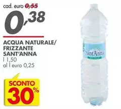 Sant'anna - Acqua Naturale/Frizzante Sant'anna - Acqua Naturale/Frizzante