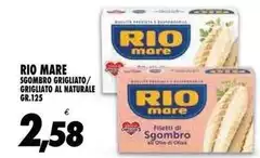 Rio Mare - Sgombro Grigliato/Grigliato Al Naturale Rio Mare - Sgombro Grigliato/Grigliato Al Naturale