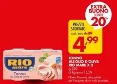 Rio Mare - Tonno All'olio D'oliva Rio Mare - Tonno All'olio D'oliva