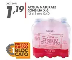 Consilia - Acqua Naturale Consilia - Acqua Naturale