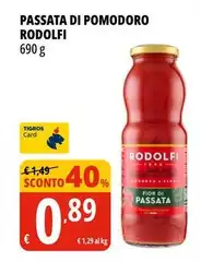 Rodolfi - Passata Di Pomodoro Rodolfi - Passata Di Pomodoro
