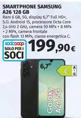 Samsung - Smartphone A26 128 GB Samsung - Smartphone A26 128 GB