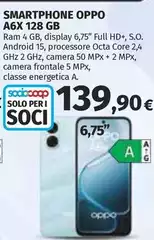 Oppo - Smartphone A6X 128 GB Oppo - Smartphone A6X 128 GB