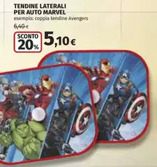 Marvel - Tendine Laterali Per Auto