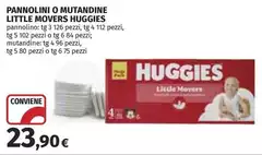 Huggies - Pannolini O Mutandine Little Movers Huggies - Pannolini O Mutandine Little Movers