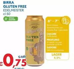 Edelmeister - Birra Gluten Free