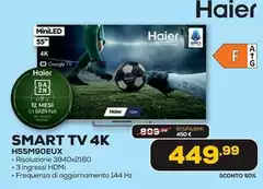 Haier - Smart Tv 4k H55M90EUX Haier - Smart Tv 4k H55M90EUX