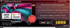 LG - Oled Evo Al Serie C5 OLED77C55 LG - Oled Evo Al Serie C5 OLED77C55