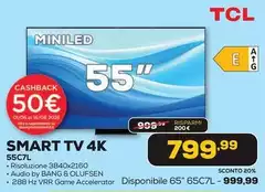 TCL - Smart Tv 4k 55C7L TCL - Smart Tv 4k 55C7L