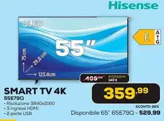 Hisense - Smart Tv 4k 55E79Q Hisense - Smart Tv 4k 55E79Q