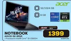 Acer - Notebook AN715-52-95SR Acer - Notebook AN715-52-95SR