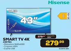 Hisense - Smart Tv 4k 43E79Q Hisense - Smart Tv 4k 43E79Q
