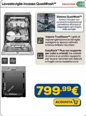 LG - Lavastoviglie Incasso QuadWash DB476TXSW LG - Lavastoviglie Incasso QuadWash DB476TXSW