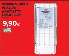 Coop - Stendibiancheria In Acciaio A Cavalletto Con Ali