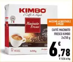 Kimbo - Caffè Macinato Fresco