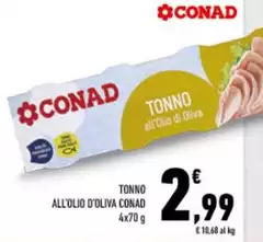 Conad - Tonno All'Olio D'Oliva Conad - Tonno All'Olio D'Oliva