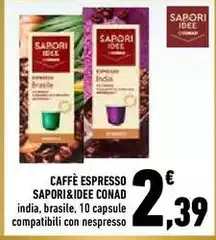 Espresso - Caffè Sapori&Idee Espresso - Caffè Sapori&Idee