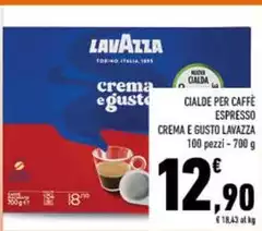 Lavazza - Cialde Per Caffè Espresso Crema E Gusto