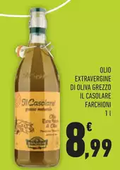 Farchioni - Olio Extravergine Di Oliva Grezzo Il Casolare Farchioni - Olio Extravergine Di Oliva Grezzo Il Casolare