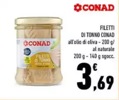 Conad - Filetti Di Tonno Conad - Filetti Di Tonno