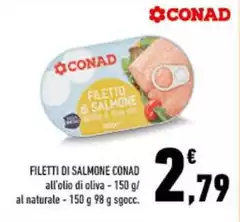 Conad - Filetti Di Salmone Conad - Filetti Di Salmone