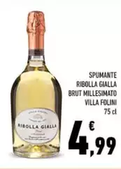 Brut - Spumante Ribolla Gialla Millesimato Brut - Spumante Ribolla Gialla Millesimato