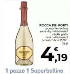 Rocca dei forti - Spumante Riesling Extra Dry Millesimato Rocca dei forti - Spumante Riesling Extra Dry Millesimato