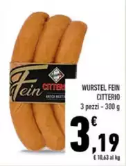Citterio - Wurstel Fein Citterio - Wurstel Fein