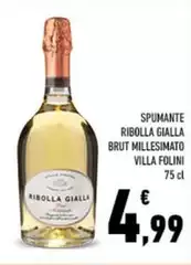 Brut - Spumante Ribolla Gialla Millesimato Brut - Spumante Ribolla Gialla Millesimato