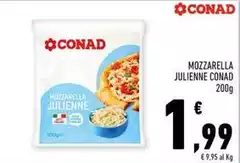 Conad - Mozzarella Julienne Conad - Mozzarella Julienne