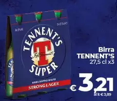 Tennent's - Birra