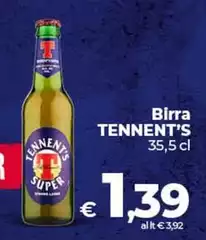 Tennent's - Birra