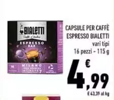 Bialetti - Capsule Per Caffè Espresso