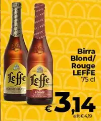 Leffe - Birra Blond/ Rouge