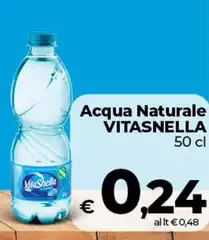 Vitasnella - Acqua Naturale