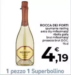 Rocca dei forti - Spumante Riesling Extra Dry Millesimato Rocca dei forti - Spumante Riesling Extra Dry Millesimato