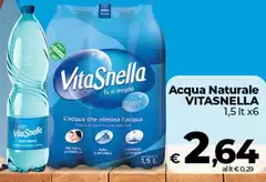 Vitasnella - Acqua Naturale