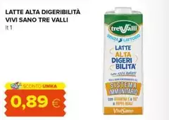 Trevalli - Latte Alta Digeribilità Vivi Trevalli - Latte Alta Digeribilità Vivi