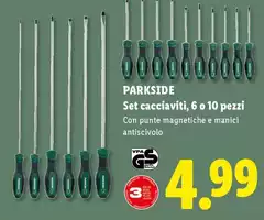 Parkside - Set Cacciaviti Parkside - Set Cacciaviti