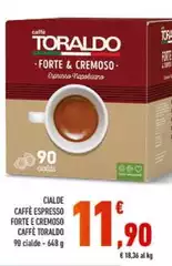 Caffè trombetta - Cialde Caffè Espresso Forte E Cremoso
