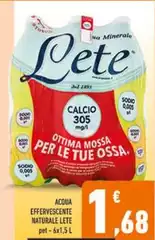 Lete - Acqua Effervescente Naturale Lete - Acqua Effervescente Naturale