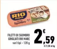 Rio Mare - Filetti Di Sgombro Grigliati Rio Mare - Filetti Di Sgombro Grigliati