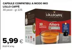 Lollo caffè - Capsule Compatibili A Modo Mio