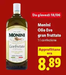 Monini - Olio Evo Gran Fruttato Monini - Olio Evo Gran Fruttato