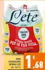 Lete - Acqua Effervescente Naturale Lete - Acqua Effervescente Naturale