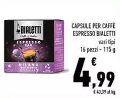 Bialetti - Capsule Per Caffè Espresso Bialetti - Capsule Per Caffè Espresso