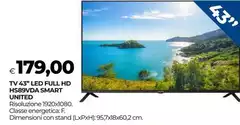 United - Tv 43" Led Full Hd Hs89vda Smart United - Tv 43" Led Full Hd Hs89vda Smart