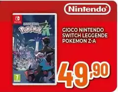 Nintendo - Gioco Switch Leggende Pokemon Z-A Nintendo - Gioco Switch Leggende Pokemon Z-A
